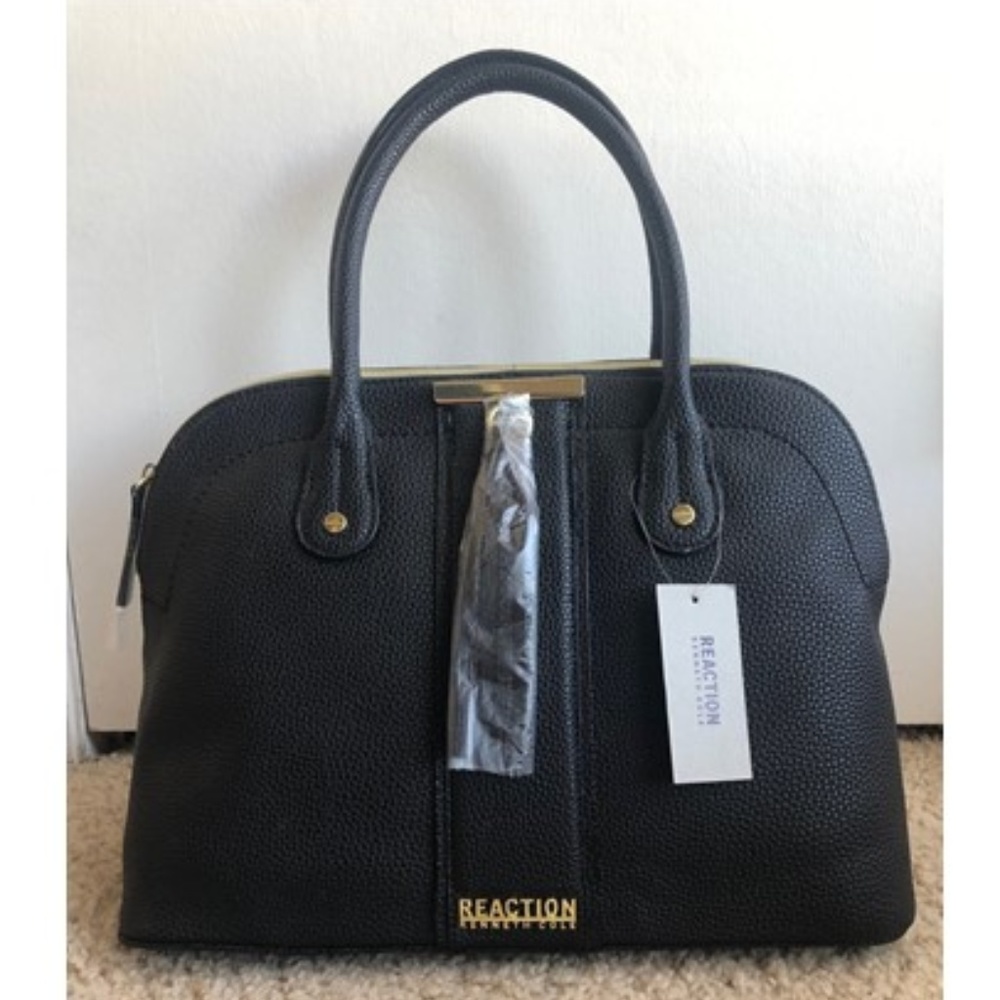 Kenneth Cole Satchel Purse w/ Tassels  - Brand New